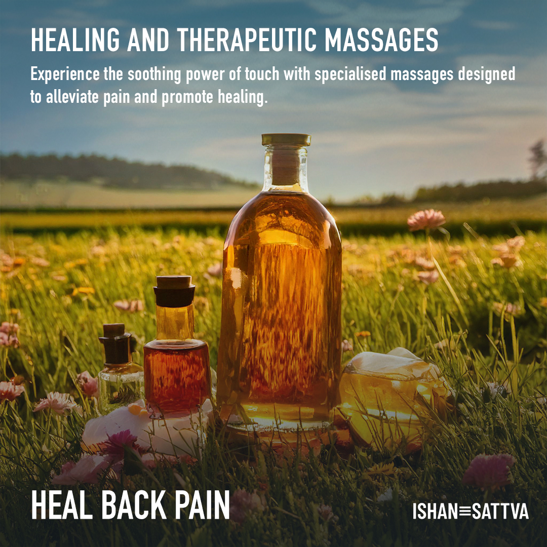 Massage oils for back massage